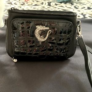 Brighton Alligator Crossbody Bag